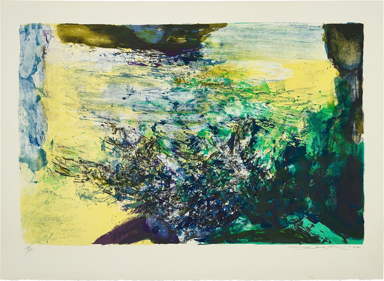 Sans titre by Zao Wou-Ki