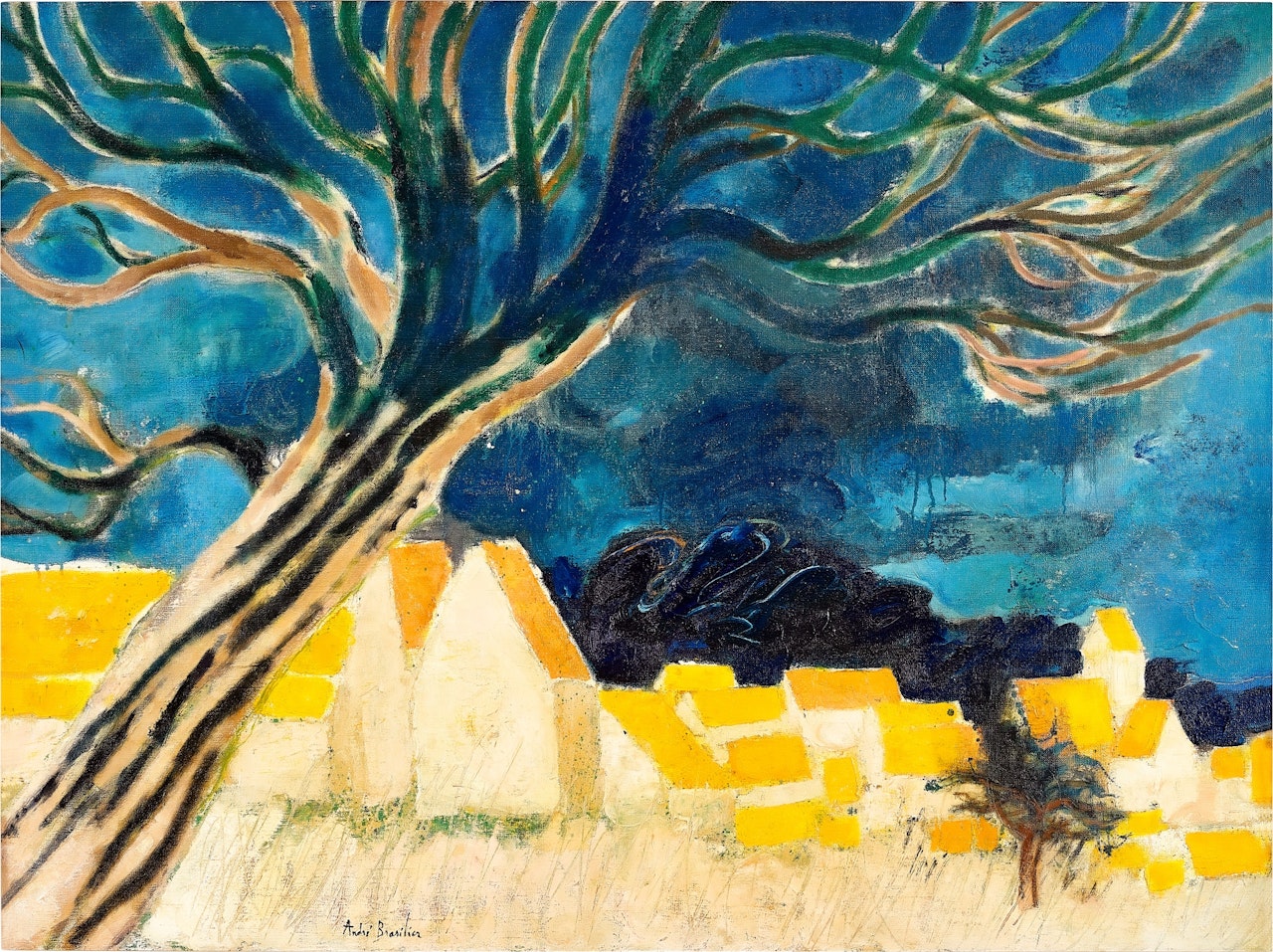 Village du Tardenois by André Brasilier