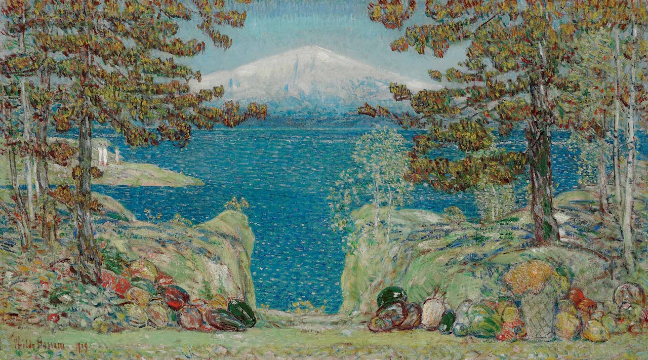 California by Childe Hassam