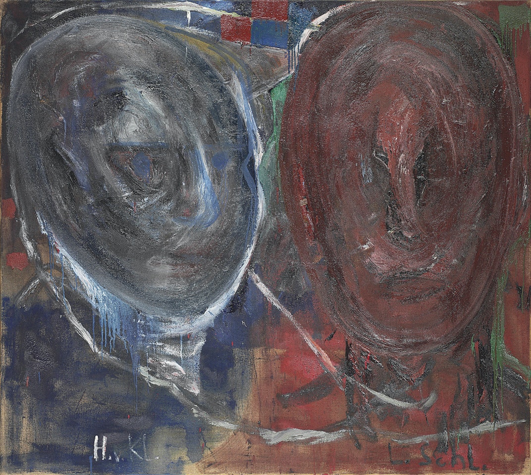 H.v.KL./L.SCHL. (Heinrich von Kleist und Leo Schlageter) by Anselm Kiefer