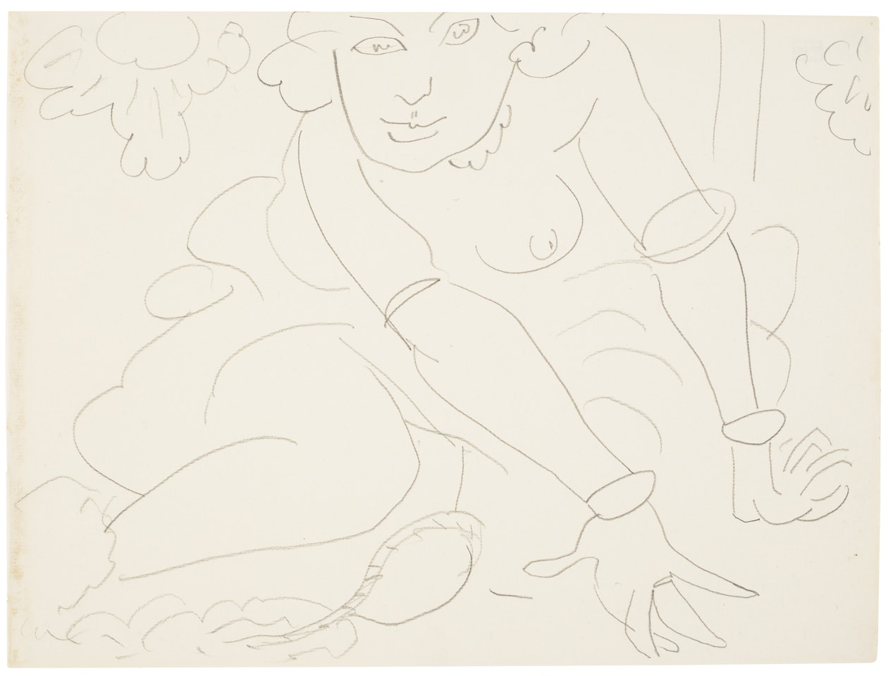 Femme accoudée by Henri Matisse
