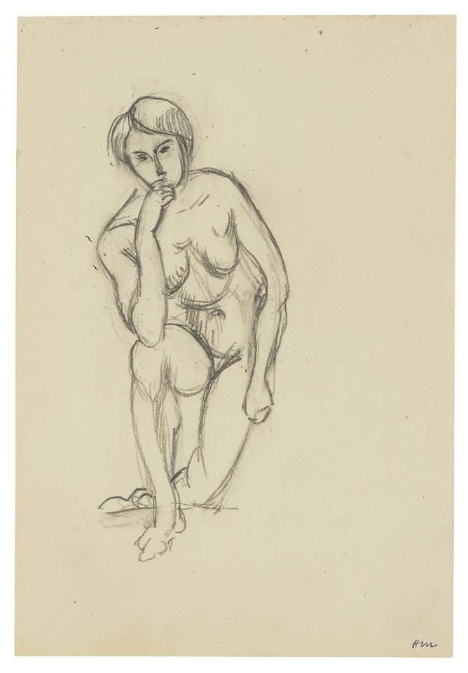Nu agenouillé, de face by Henri Matisse