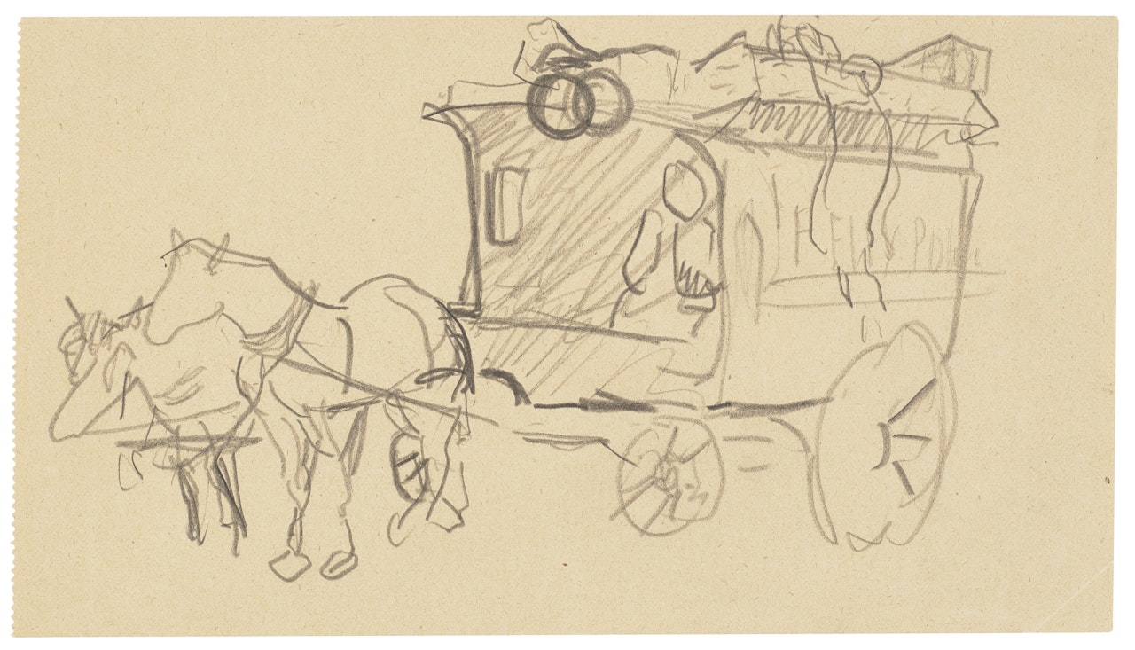 Carrosse et chevaux by Henri Matisse