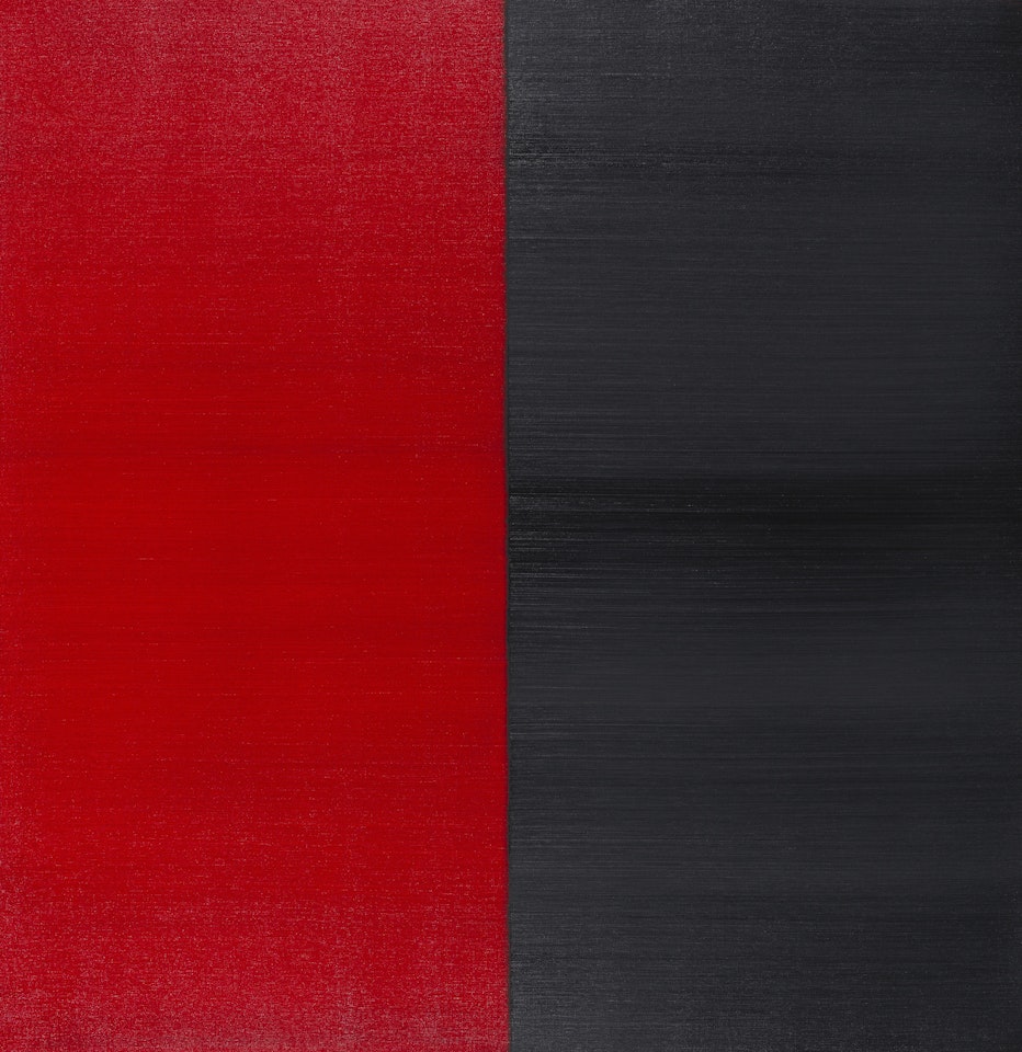 Untitled Lamp Black No. 2 by Callum Innes
