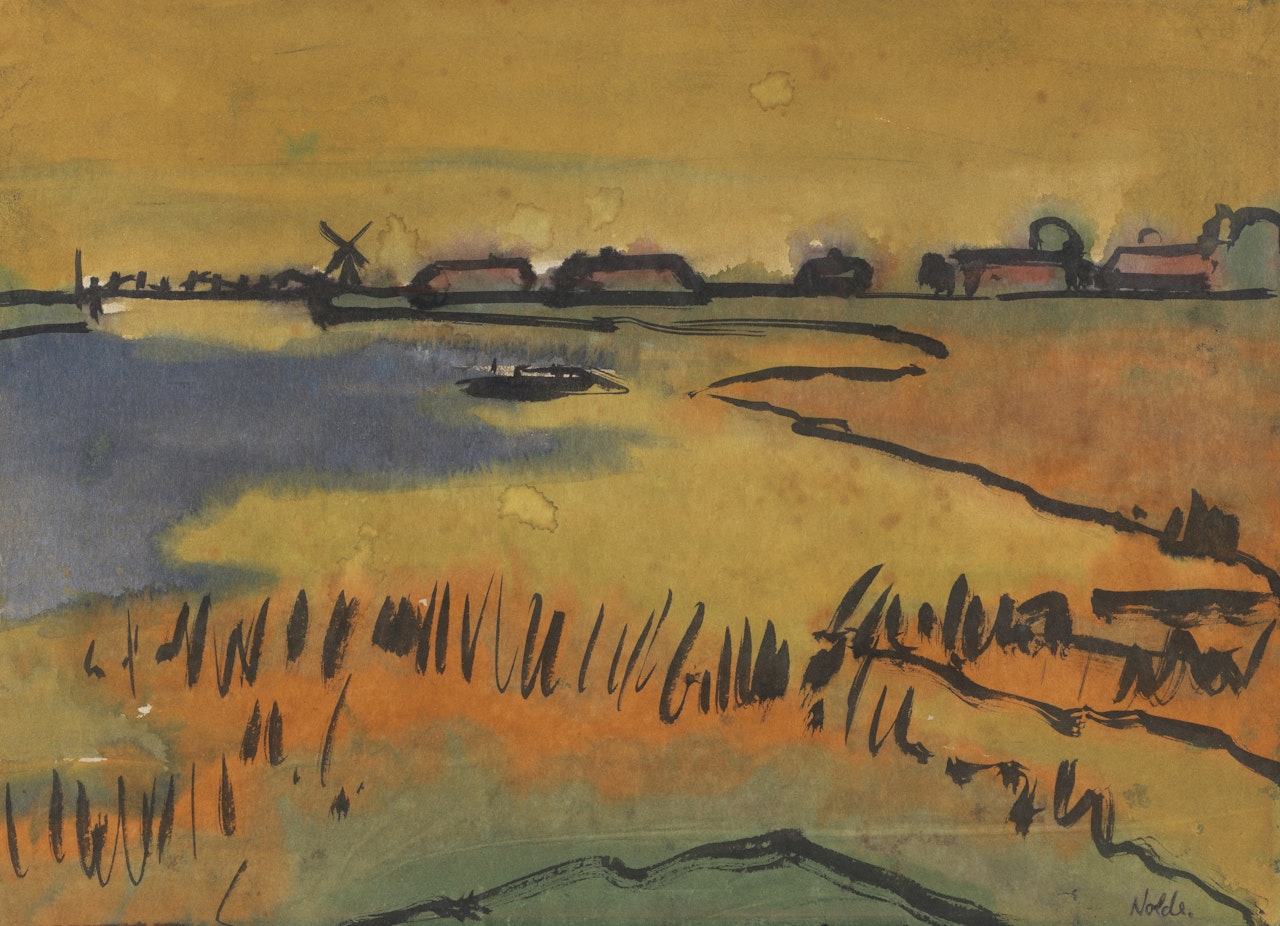 Marschlandschaft by Emil Nolde