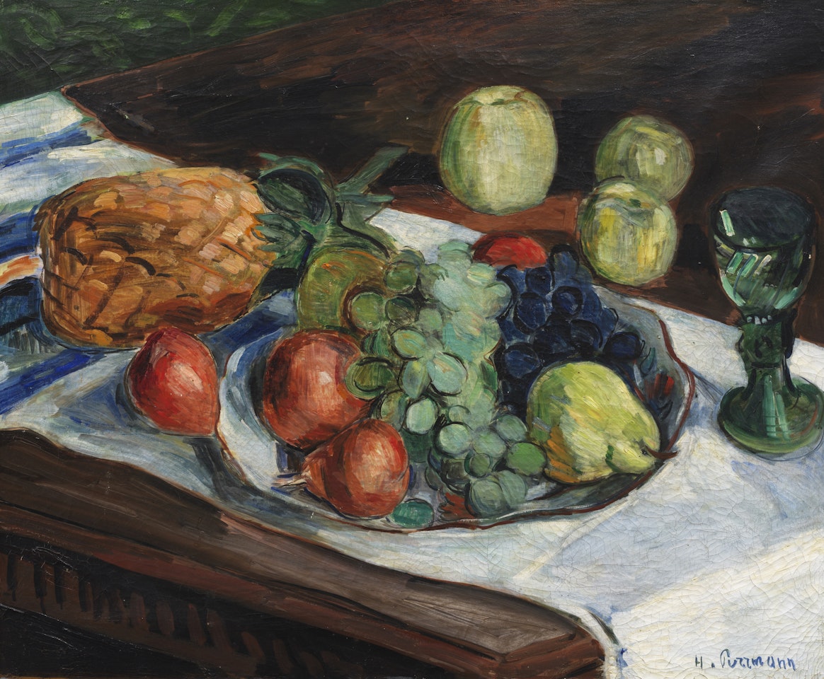 Früchtestillleben by Hans Purrmann