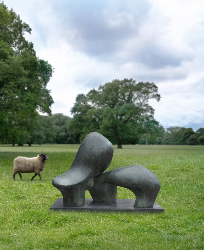 Working Model for Sheep Piece by Henry Moore