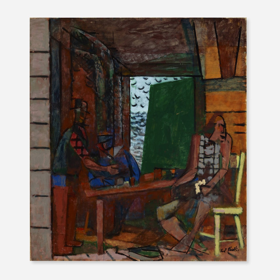 Sail Loft by Karl Knaths