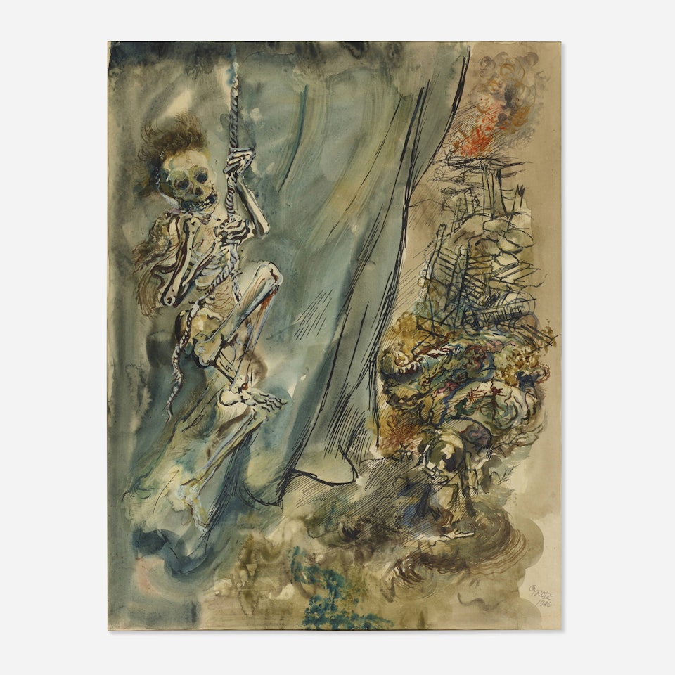 Das spiel ist aus by George Grosz