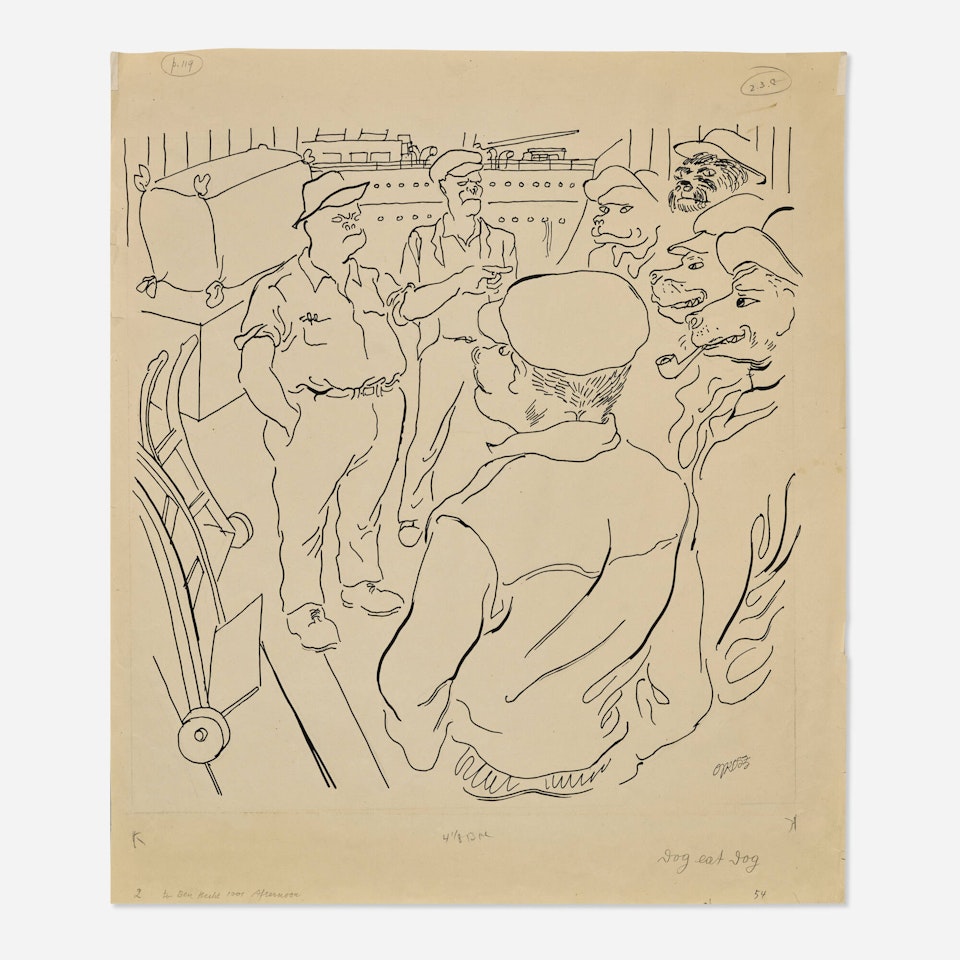Dog Eat Dog by George Grosz
