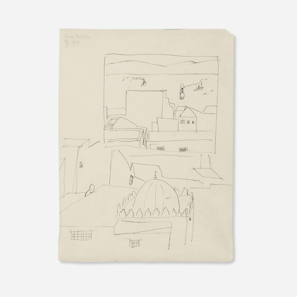 Deux vues de Tanger by Henri Matisse