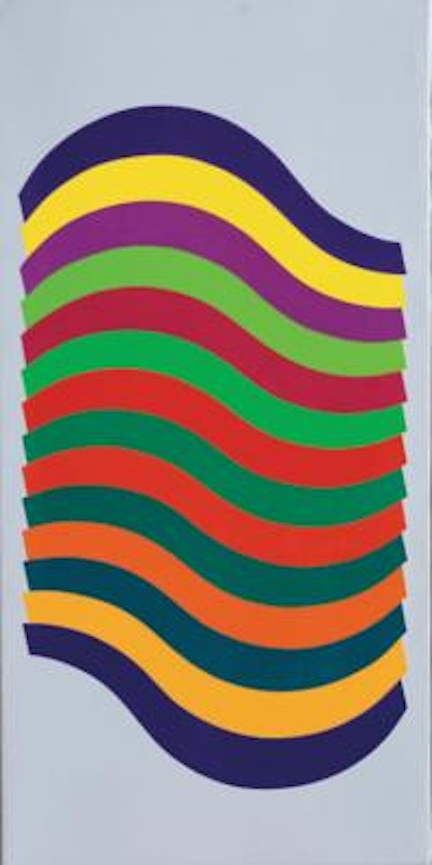 Ondes 120, Serie 8 n. 8-1 by Julio Le Parc