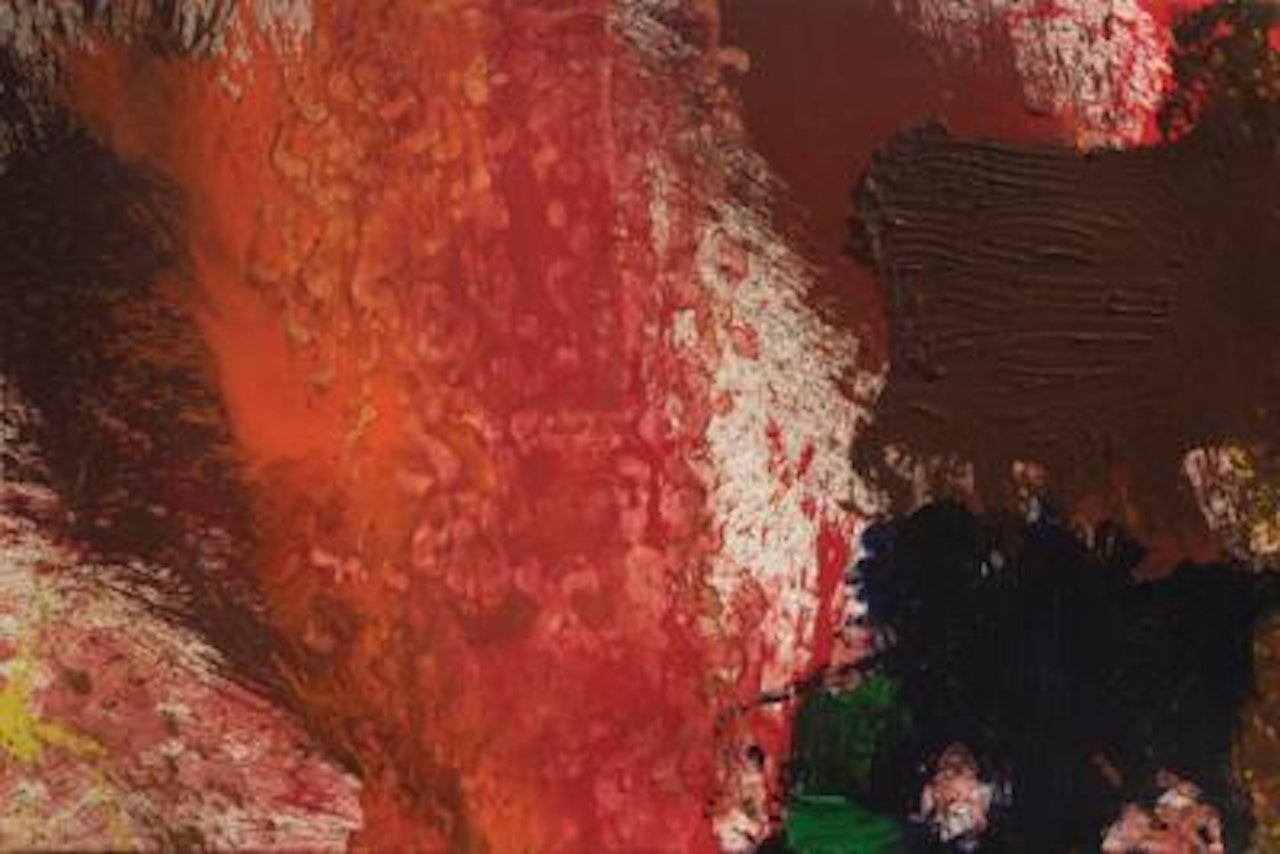 Splatter painting by Hermann Nitsch