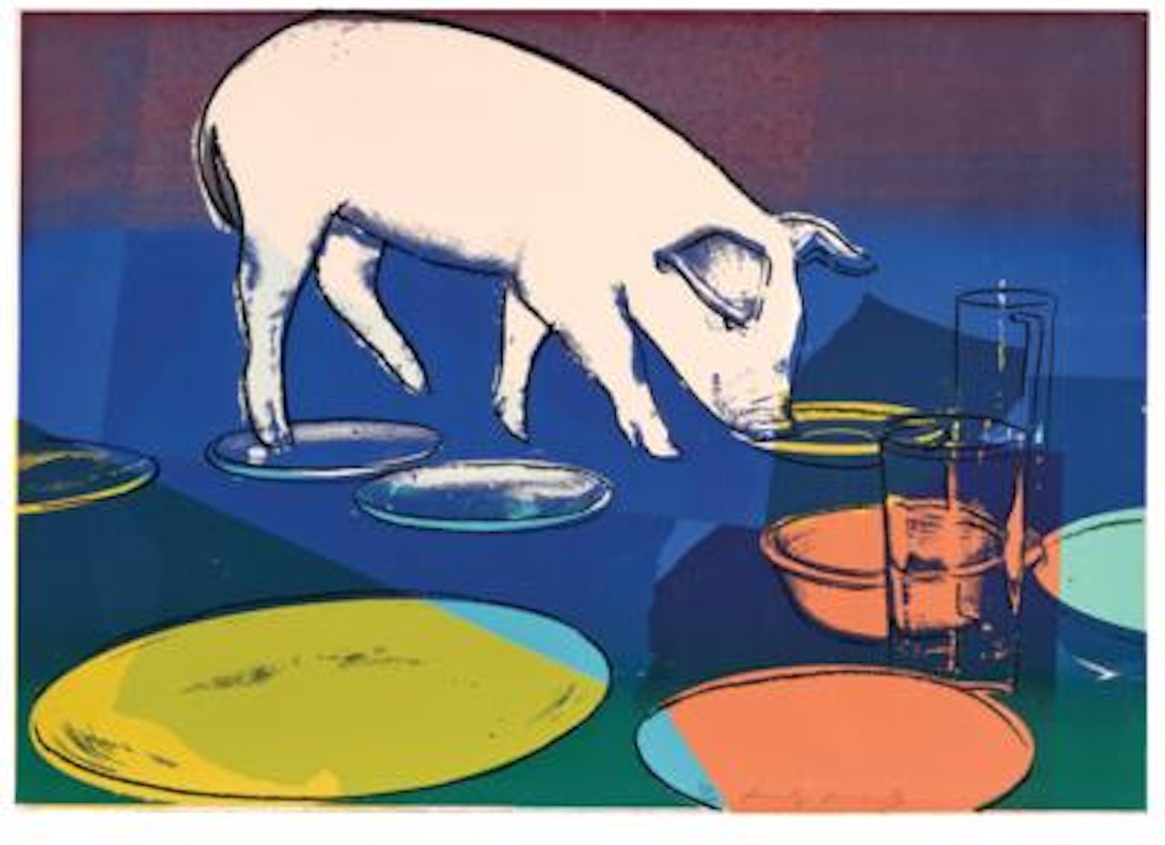 Fiesta Pig by Andy Warhol