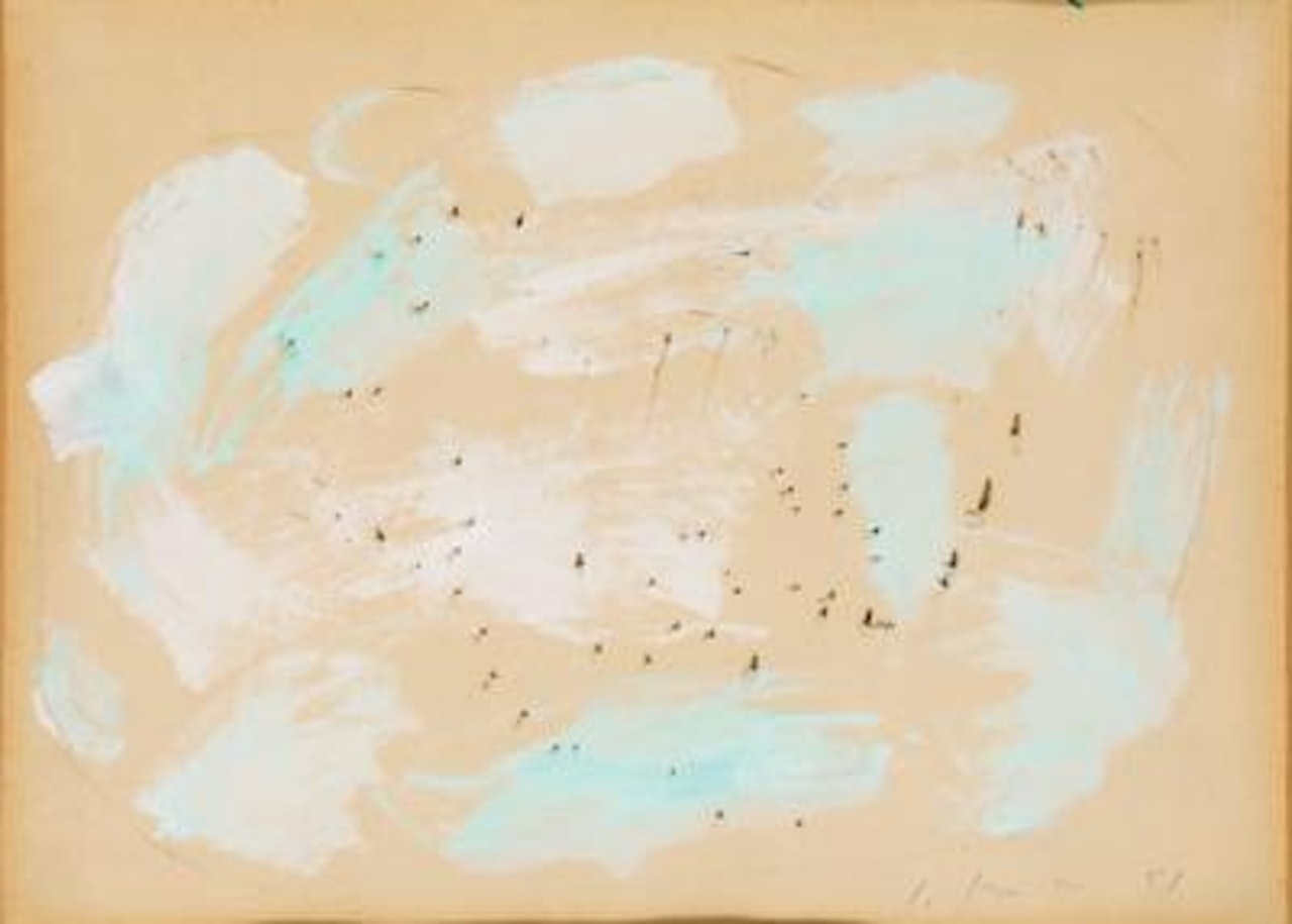 Concetto Spaziale by Lucio Fontana