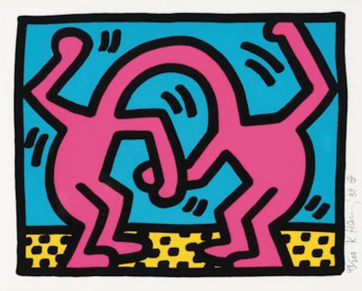 Pop Shop II by Keith Haring