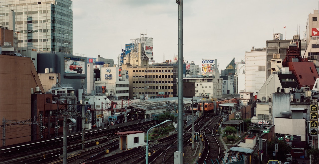 City tracks (Omron) Tokyo, Shibuya-Ku by Thomas Struth