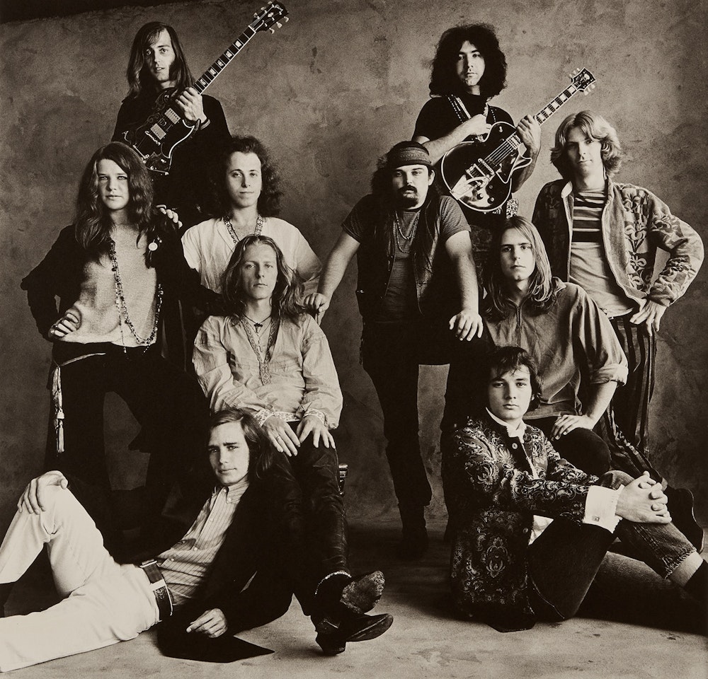 Rock Groups, Big Brother and the Holding Company and The Grateful Dead, San Francisco by Irving Penn