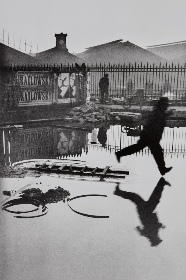 Behind the Gare Saint-Lazare, Paris by Henri Cartier-Bresson