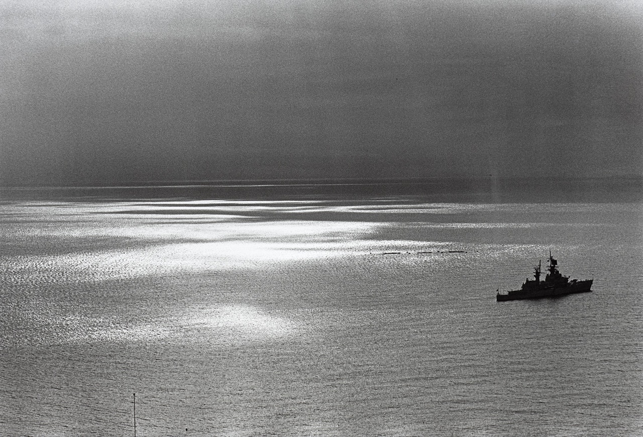 Battleship, Monte Carlo by Helmut Newton