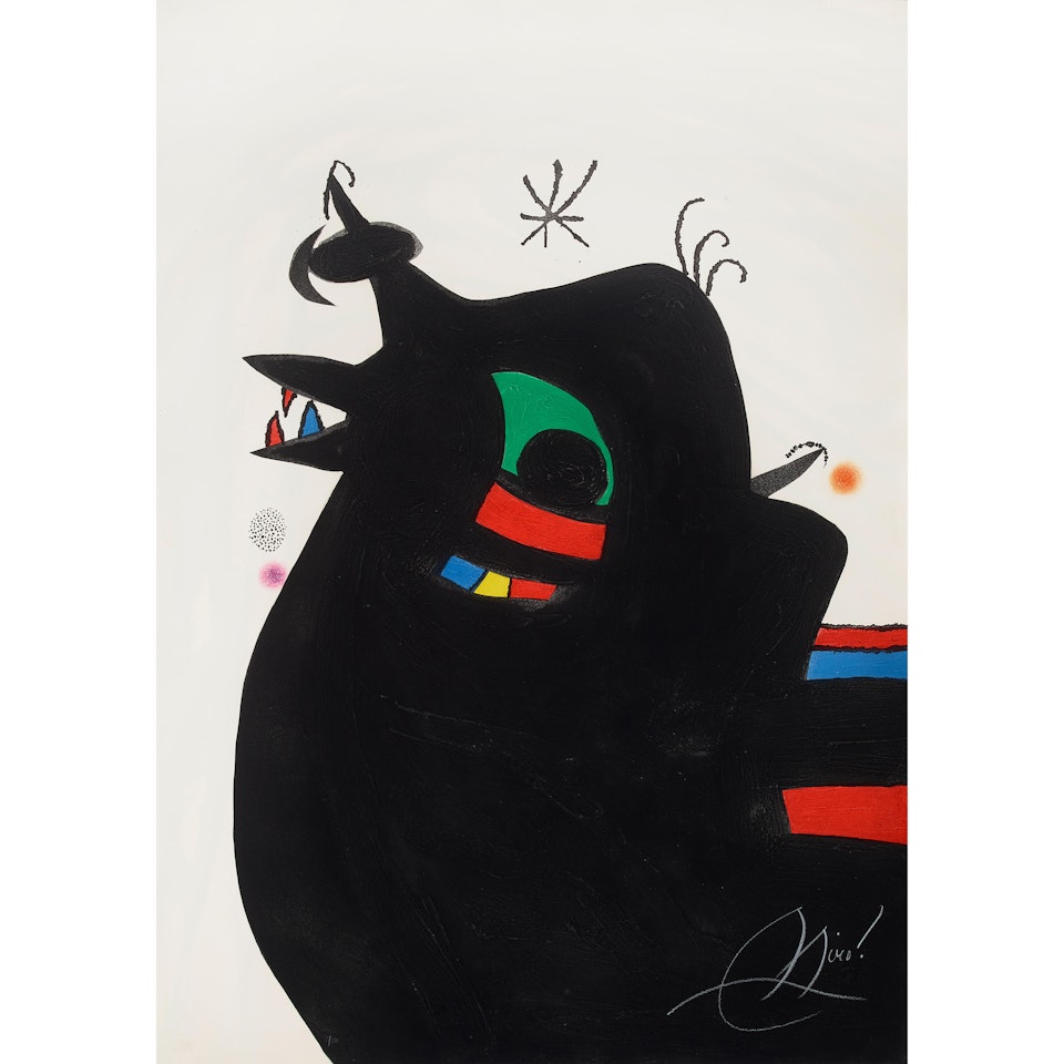 Le maréchal des logis (Dupin 994) by Joan Miró