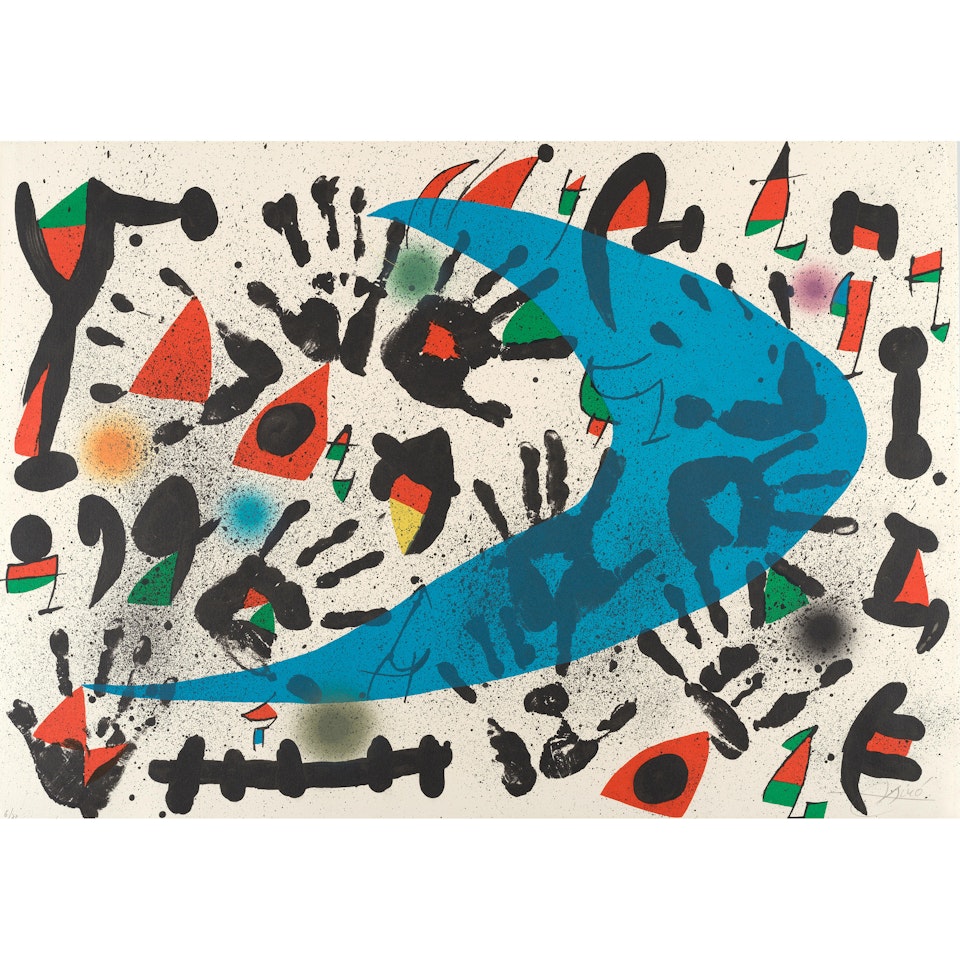 Claca (Mourlot 883) by Joan Miró