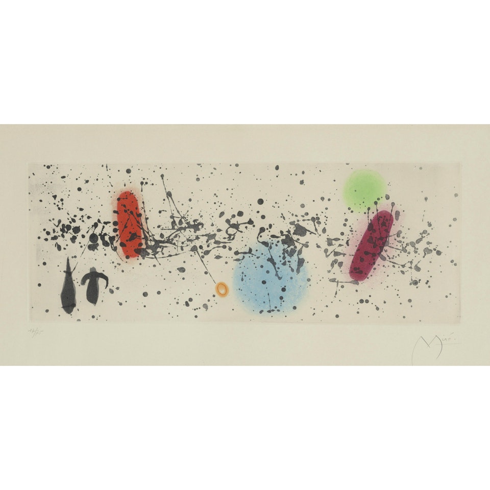 Ouvrage du vent II (Dupin 343) by Joan Miró