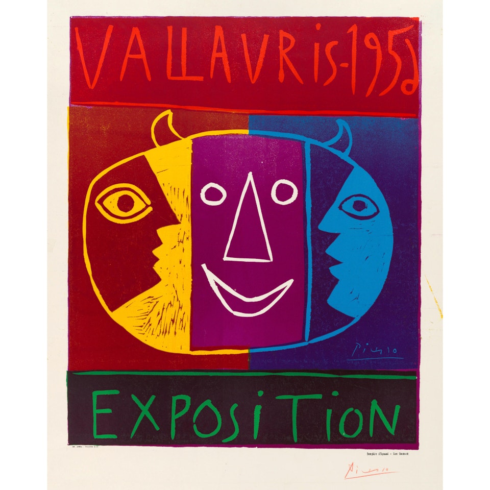 Vallauris - 1956 Exposition (Bloch 1271; Czwiklitzer 16; Baer 1042A) by Pablo Picasso