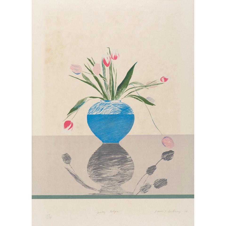 Pretty Tulips (Scottish Arts Council 115) by David Hockney
