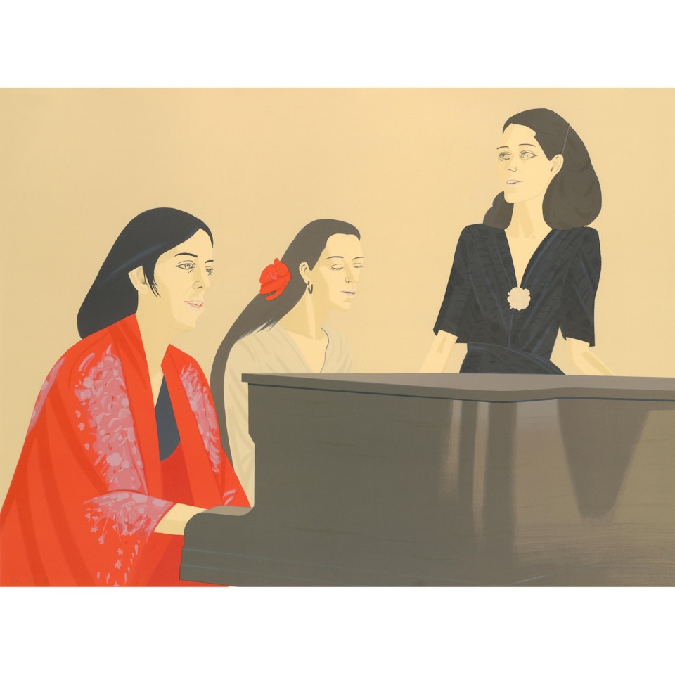 Song (Maravell 126; Schröder 127) by Alex Katz