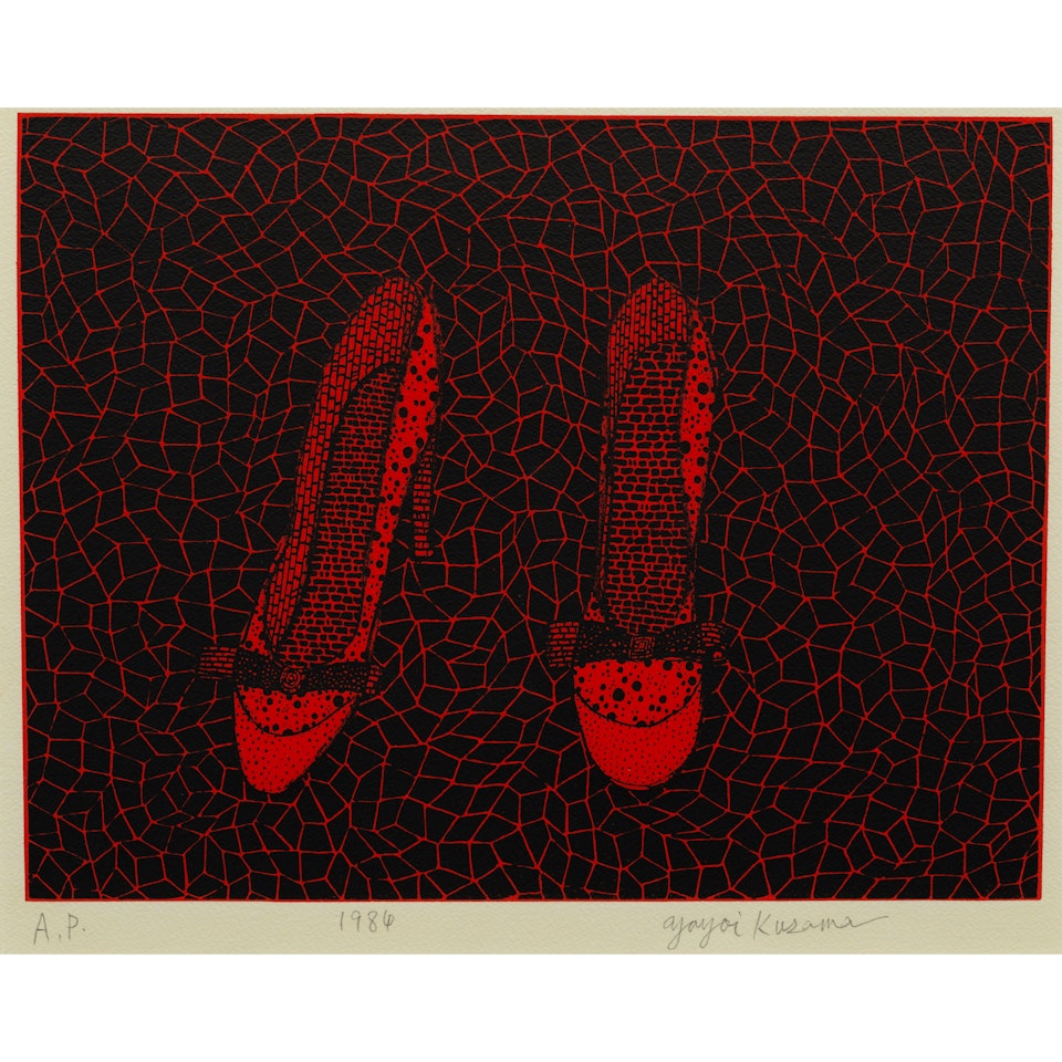 Shoes (Kusama 43) by Yayoi Kusama