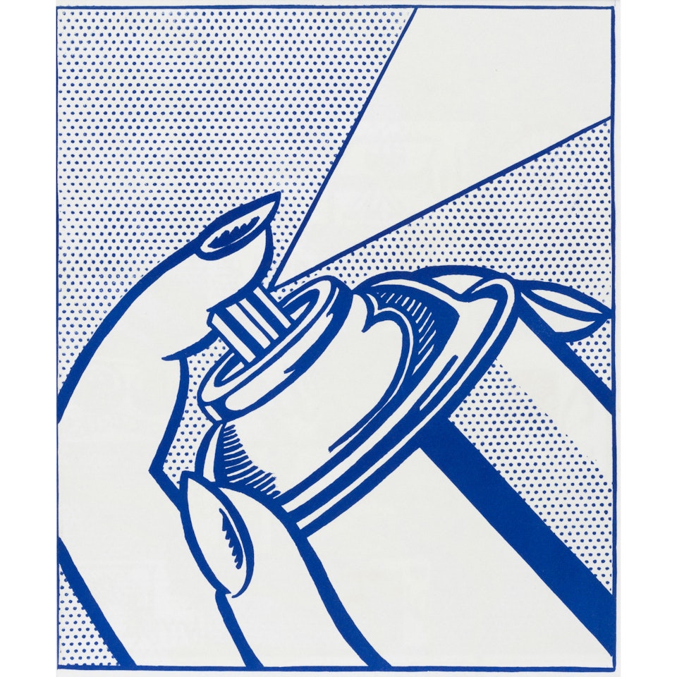 Spray Can, from One Cent Life (Corlett 34) by Roy Lichtenstein