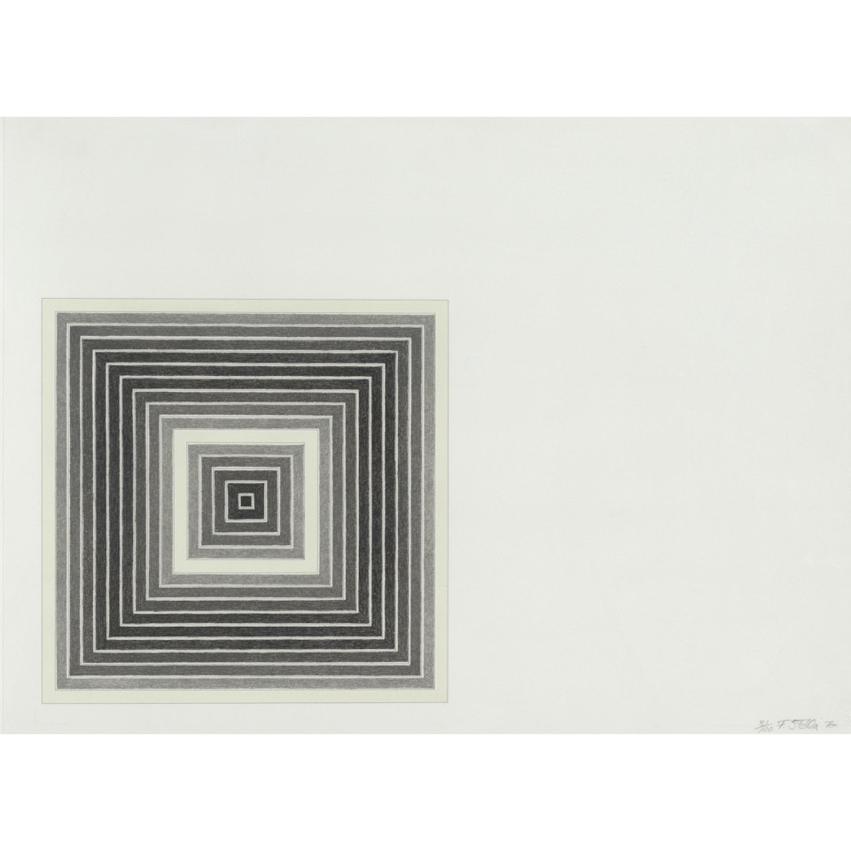 Sharpesville, from Multicolored Squares I (Axsom 79) by Frank Stella