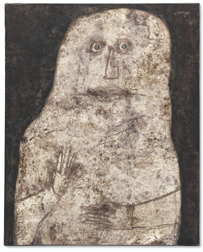 Le sentencieux by Jean Dubuffet