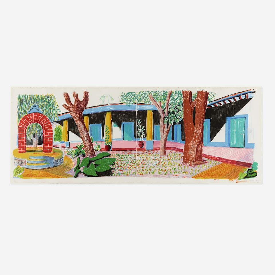 Hotel Acatlán: Second Day (from the Moving Focus series) by David Hockney