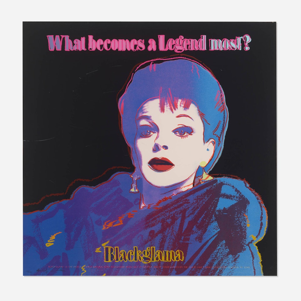 Blackglama (Judy Garland) (from the Ads portfolio) by Andy Warhol