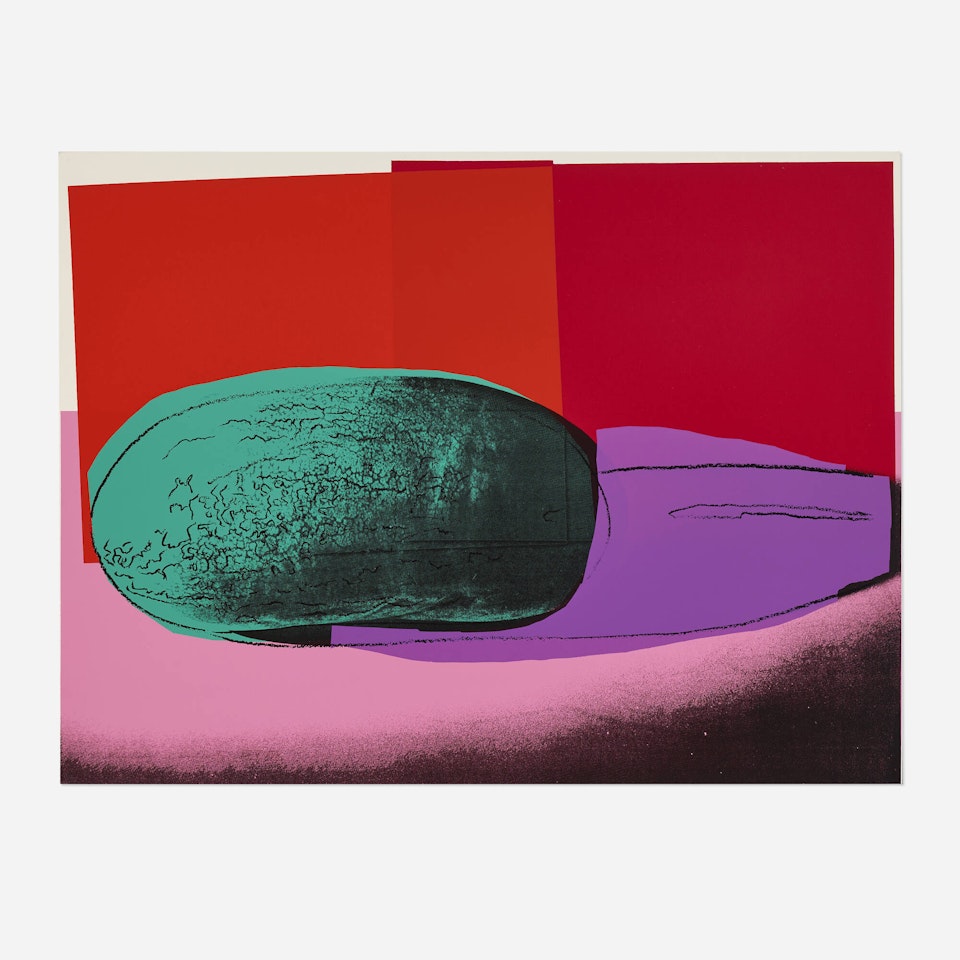 Watermelon (from the Space Fruit: Still Lifes portfolio) by Andy Warhol