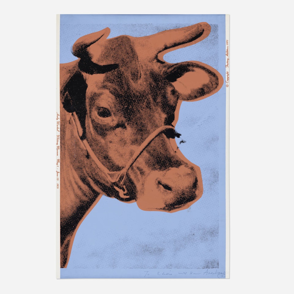 Cow by Andy Warhol