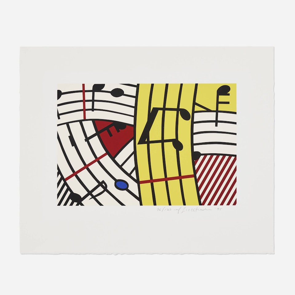 Composition IV by Roy Lichtenstein