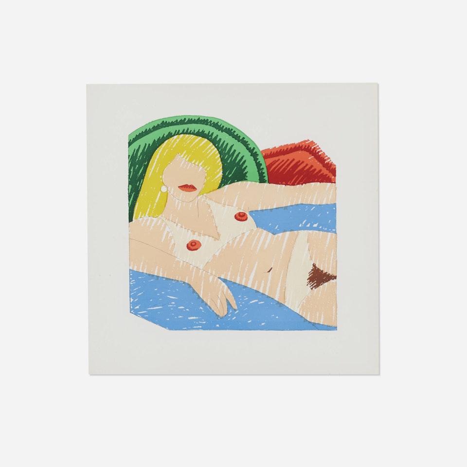 Shiny Nude (from the Rubber Stamp portfolio) by Tom Wesselmann