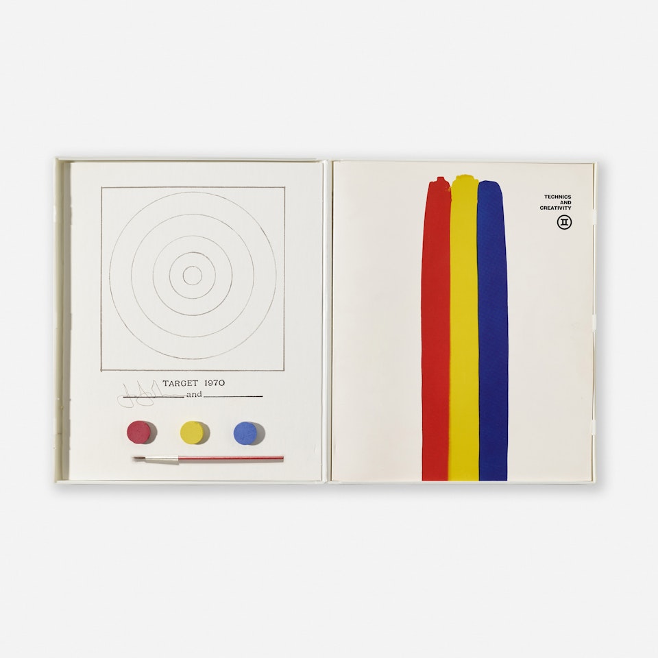 Target from Technics and Creativity by Jasper Johns