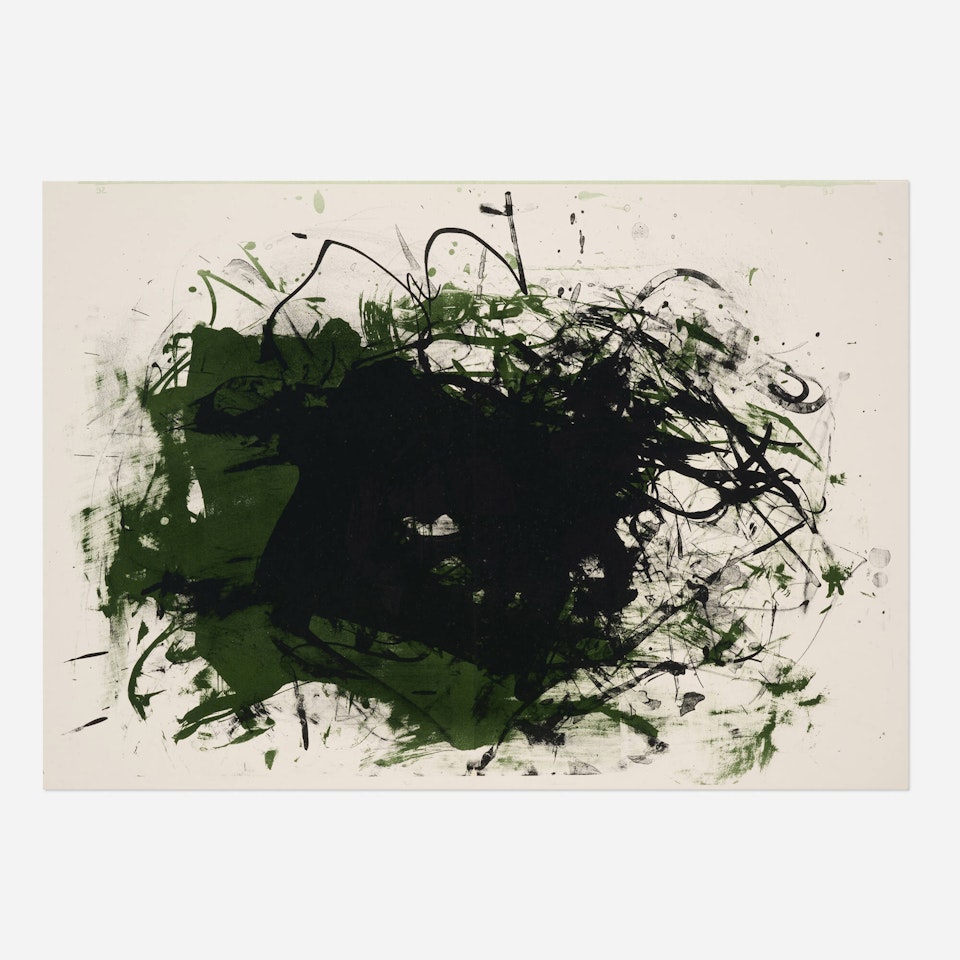 Untitled (from the One Cent Life portfolio) by Joan Mitchell