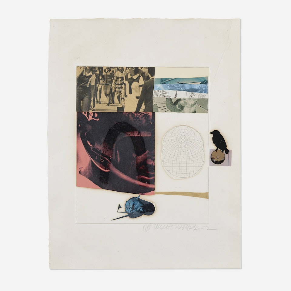 Horsefeathers Thirteen IX by Robert Rauschenberg