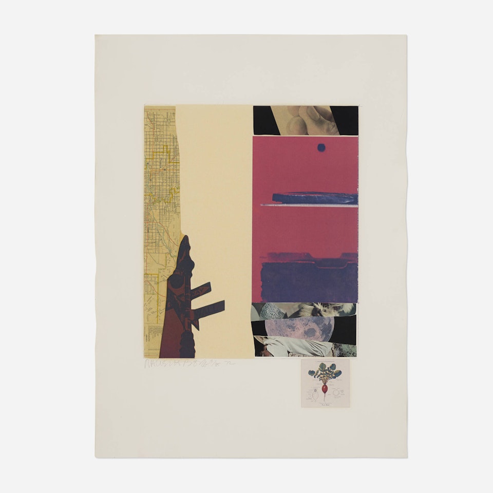 Horsefeathers Thirteen XI by Robert Rauschenberg