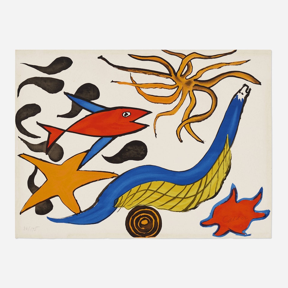 Star (from the Our Unfinished Revolution portfolio) by Alexander Calder