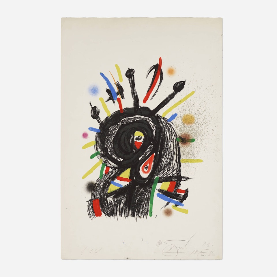 Le Lanceur de Couteaux by Joan Miró