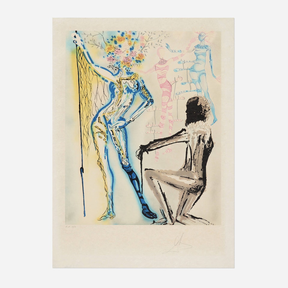 Ballet of the Flowers by Salvador Dali
