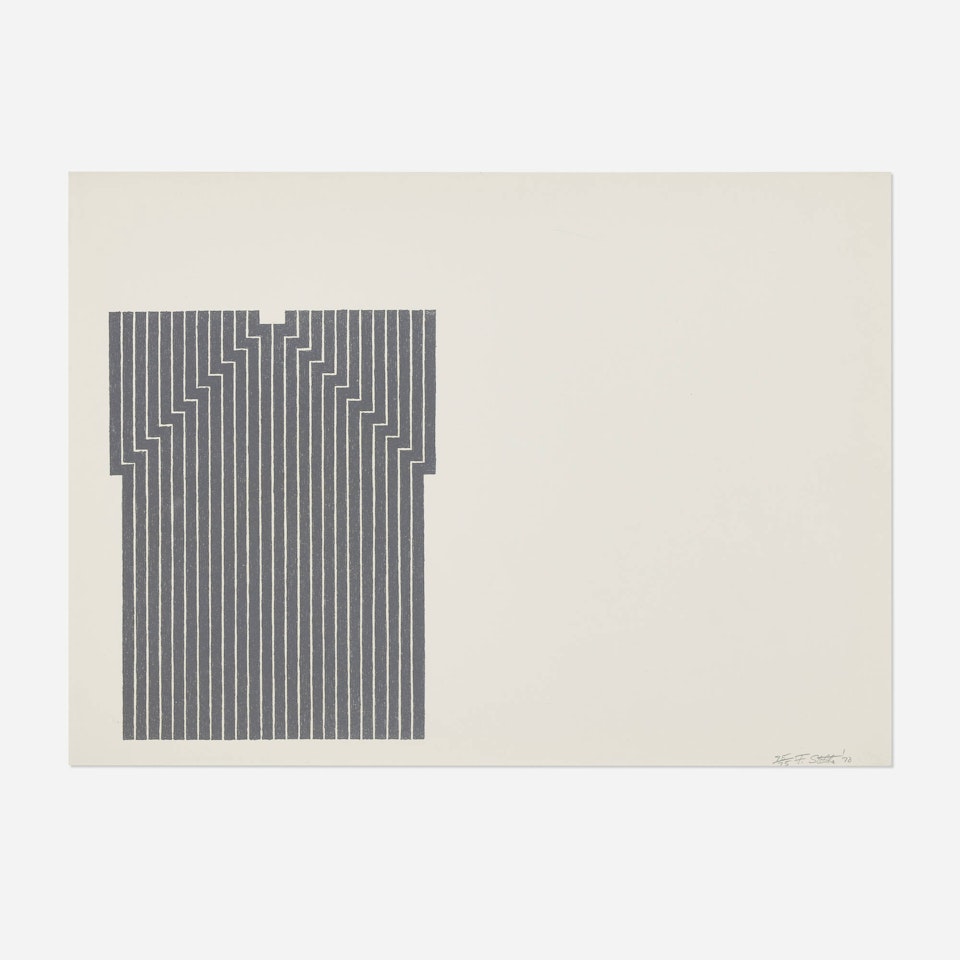 Luis Miguel Dominguin (from the Aluminum series) by Frank Stella
