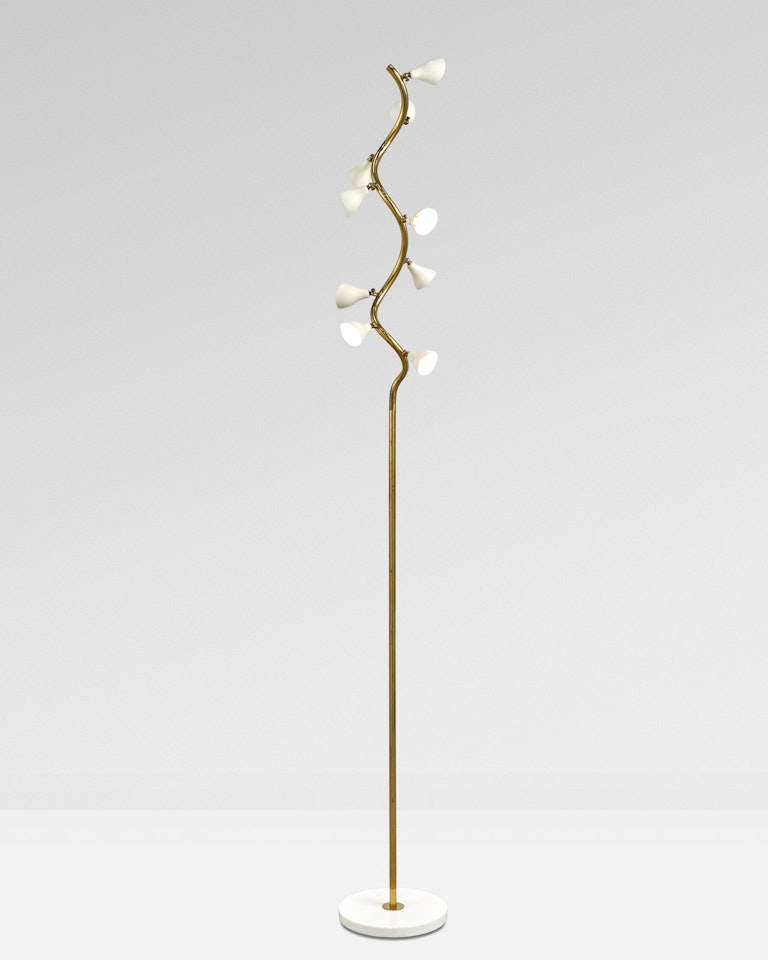 Lampadaire "1034" by Gino Sarfatti