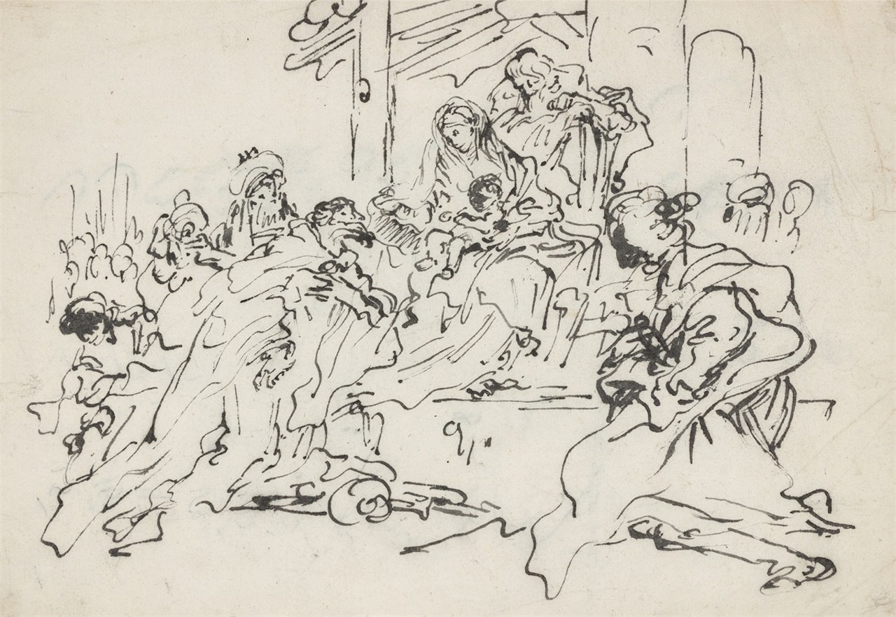 The Adoration of the Magi by Giovanni Domenico Tiepolo